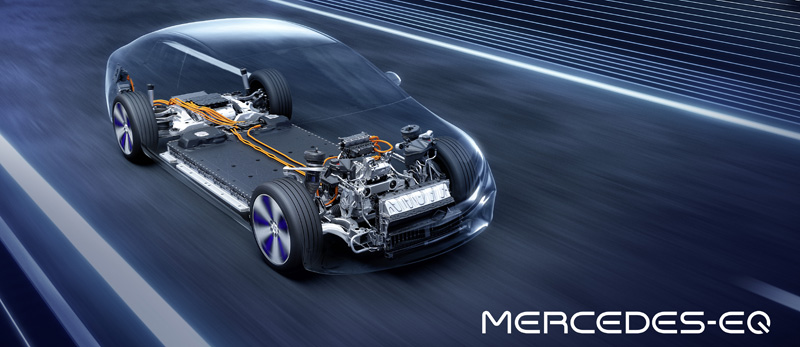 Mercedes-Benz EQS Electric Luxury Sedan 2021 